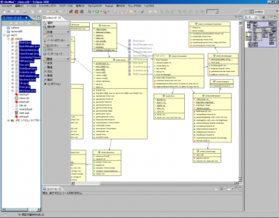 eclipseOthUMLs AmaterasUMLの使用画面